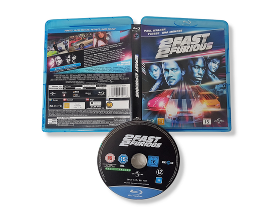 2 Fast 2 Furious Blu-Ray -elokuva