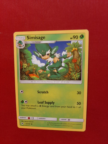 Simisage [Scratch | Leaf Supply] 13/147 Burning Shadows