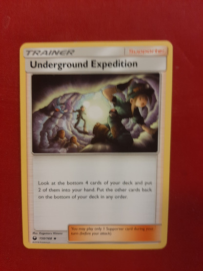 Underground Expedition (V.1) 150/168 - Celestial Storm 