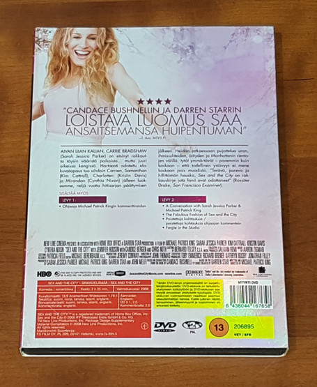 DVD Elokuva (Sinkkuelämää - 2 levyn extended cut)