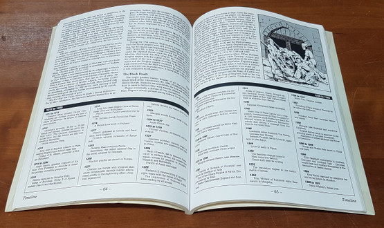 Kierrätyskirja - roolipelikirja (Chris W. McCubbin - GURPS Timeline From The Big Bang to the Bombing of Baghdad)