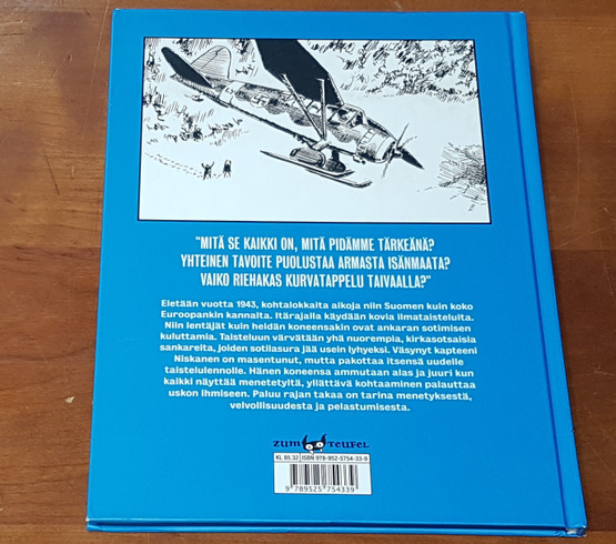 Sarjakuvakirja (Esa Nikkanen ja Anssi Rauhala. Paluu rajan takaa)