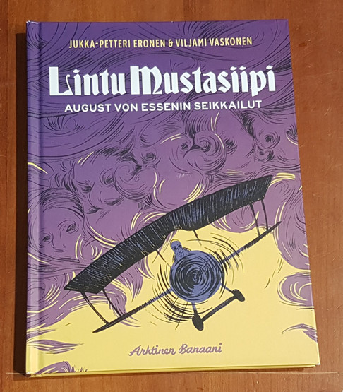 Sarjakuvakirja (Jukka-Petteri Eronen & Viljami Vaskonen. Lintu Mustasiipi)