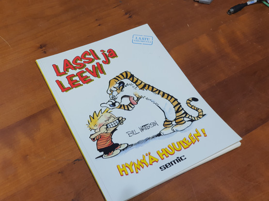 Sarjakuvalehti (Lassi ja Leevi - Hymyä Huuleen)