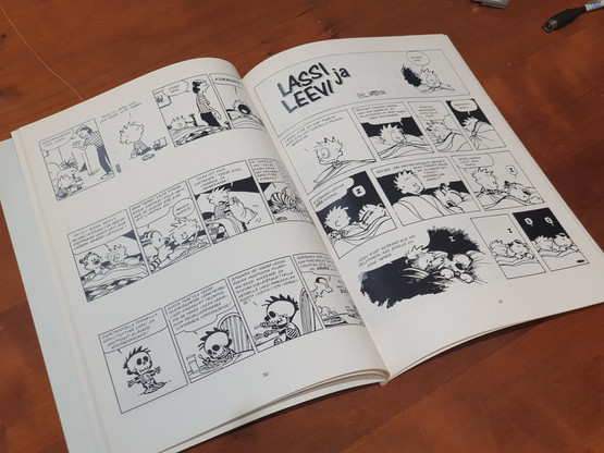 Sarjakuvalehti (Lassi ja Leevi - Lunta ja hirviöitä)