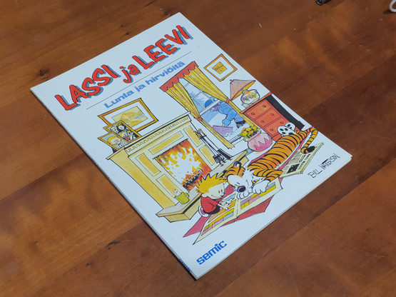 Sarjakuvalehti (Lassi ja Leevi - Lunta ja hirviöitä)