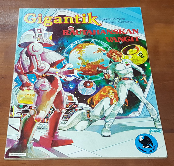 Sarjakuvalehti (Gigantik - Rautahanskan vangit)