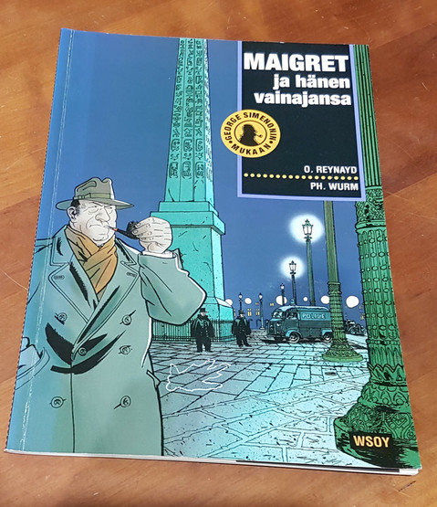 Sarjakuvakirja (O. Raynard, PH. Wurm - Maigret ja hänen vainajansa)