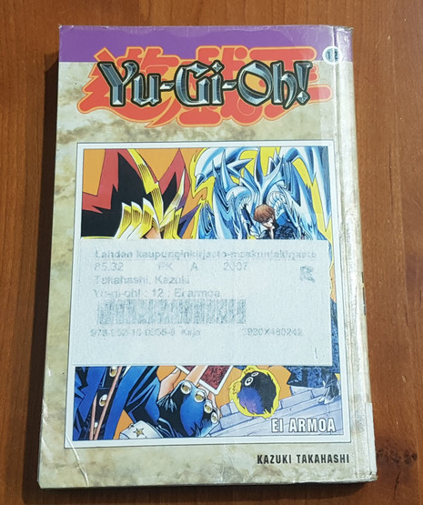 Lasten kierrätyskirja (Kazuki Takahashi - Yu-gioh!: 12:Ei armoa)