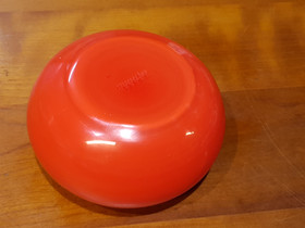 Punainen kynttilälyhty / kulho (Muurla)