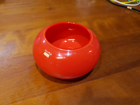 Punainen kynttilälyhty / kulho (Muurla)