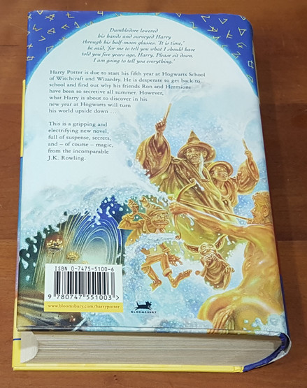 Kirja (J.K. Rowling - Harry Potter And The Order of Phoenix)