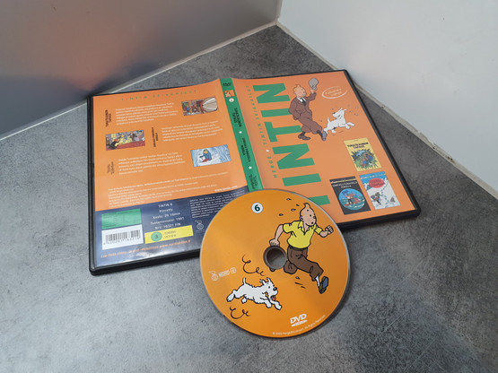 Lasten DVD -elokuva (Tintin 6) K-3