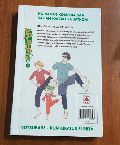 Lasten kierrätyskirja (Kiyohiko Azuma - Yotsuba&! - 14 - Ken on maassa kaunehin?)