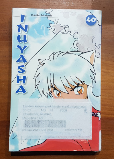 Lasten kierrätyskirja (Rumiko Takahashi - Inuyashi 40)