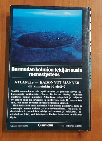 Kirja (Charles Berlitz - Atlas kadonnut manner)