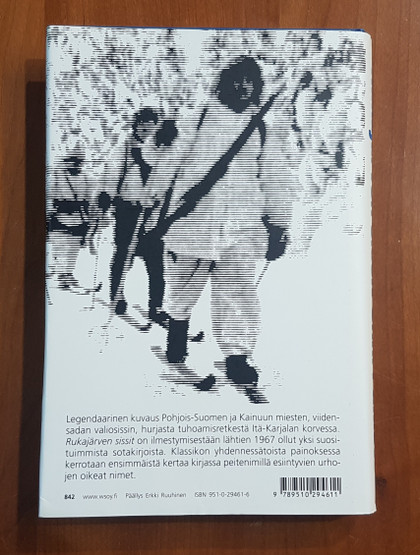 Kirja (Onni Palaste - Rukajärven sissit)