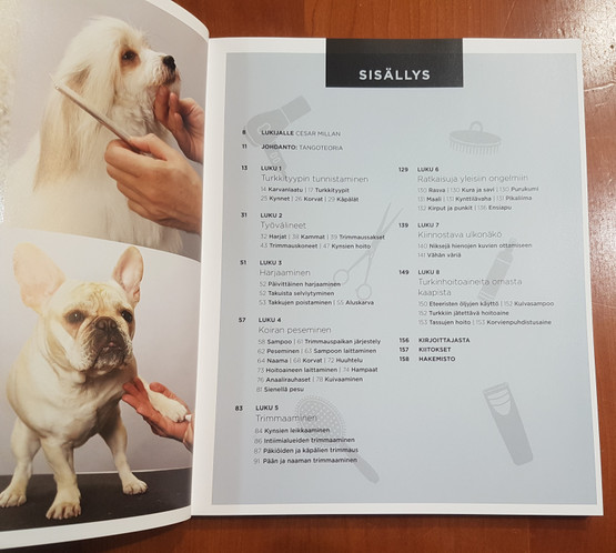 Kirja (Jorge Bendersky - Trimmaa koira kotona)