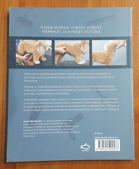 Kirja (Jorge Bendersky - Trimmaa koira kotona)