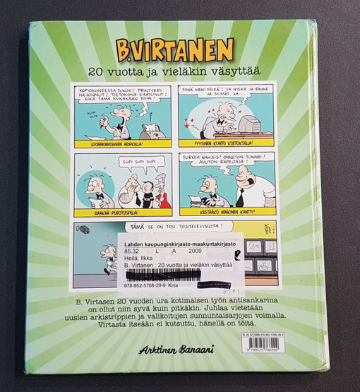 Kierrätyskirja (Ilkka Heilä - B. Virtanen - 20 vuotta ja vieläkin väsyttää)