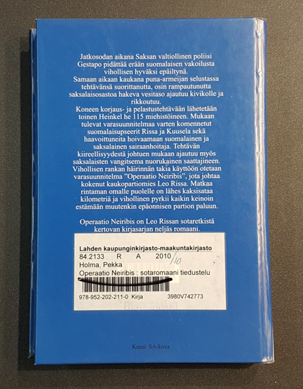 Kierrätyskirja (Pekka Holma - Operaatio Neiribis)