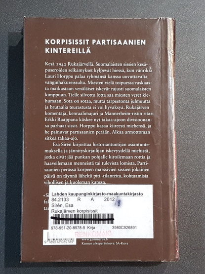 Kierrätyskirja (Esa Siren - Rukajärven korpisissit)