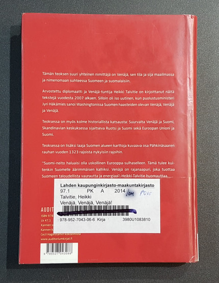 Kierrätyskirja (Heikki Talvitie - Venäjä, Venäjä, Venäjä)