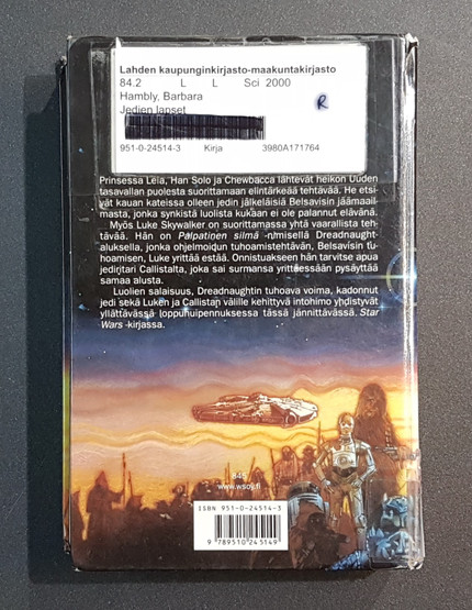 Kierrätyskirja (Barbara Hambly - Jedien lapset)