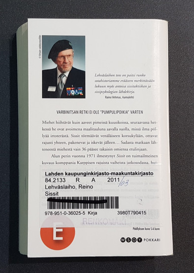 Kierrätyskirja (Reino Lehväslaiho - Sissit)