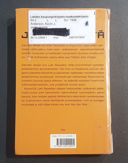 Lasten kierrätyskirja (Kevin J. Anderson - Jedin etsintä)
