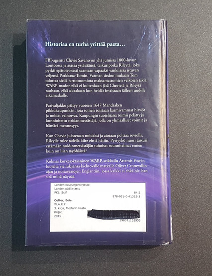 Lasten kierrätyskirja (Eioin Colfer - W.A.R.P 3. Kirja, Mestarin kosto)