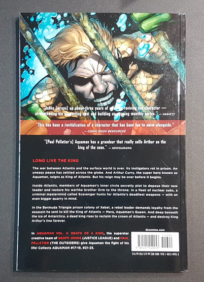 Sarjakuva (Geoff Johns - Paul Pelletier - Aquaman vol. 4, Death Of A King)