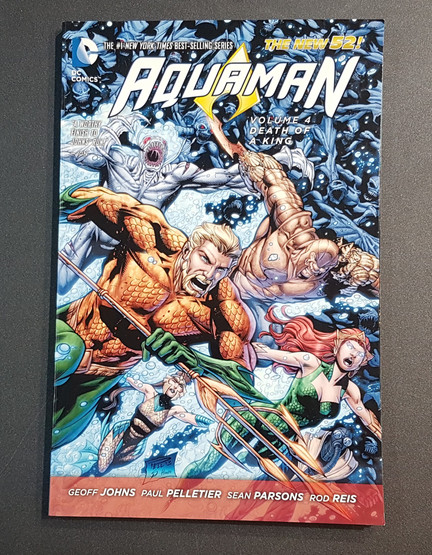 Sarjakuva (Geoff Johns - Paul Pelletier - Aquaman vol. 4, Death Of A King)