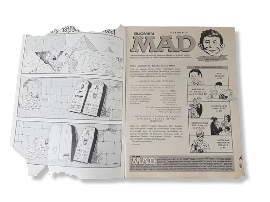 Sarjakuvalehti (MAD 1989/2)