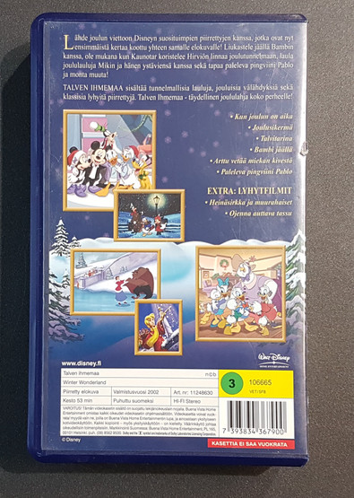 VHS-elokuva (Walt Disney: Talven Ihmemaa)