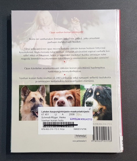 Kierrätyskirja (Heike Schmidt-Röger - Vanhan koiran hoito)
