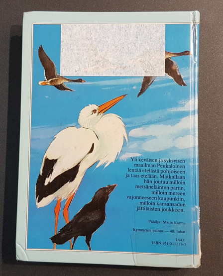Lasten kierrätyskirja (Selma Lagerlöf - Peukaloisen retket villihanhien seurassa)