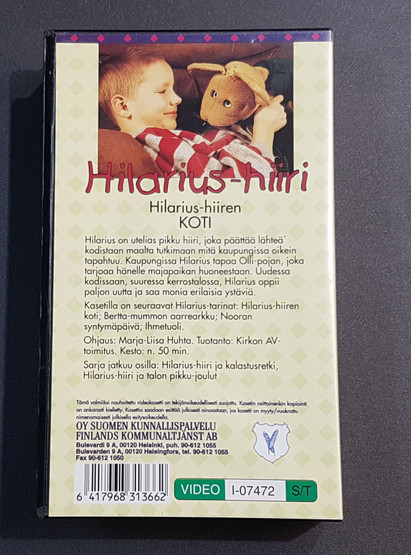 VHS-elokuva (Hilarius Hiiren koti)