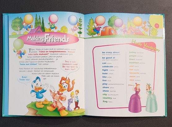Lastenkirja (Disney Magic English - Koululaisen matkasanakirja)