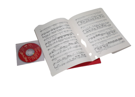 Kierrätyskirja (Nuottikirja - Orchestal accompaniments to arias for soprano)