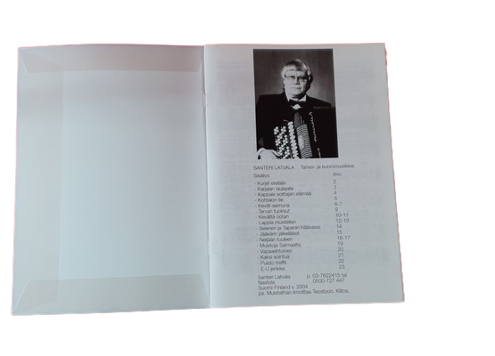 Kierrätyskirja (Nuottikirja - Santeri Latvala - Iskelmiä 7)