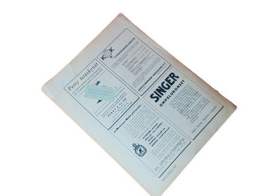 Vanha lehti (Kansakoulun lehti 23-24 / 1935)