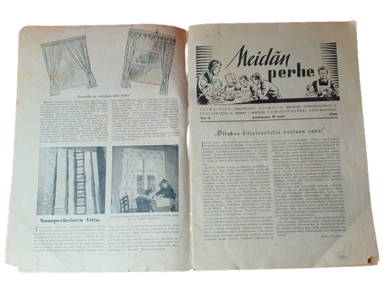 Vanha lehti (Meidän perhe nro. 5 / 1946)