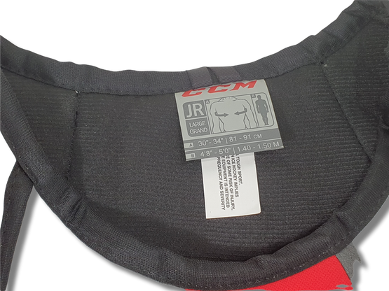 Lasten jääkiekko hartiasuojus (CCM SP U+04, L)