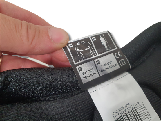 Lasten jääkiekko hartiasuojus (CCM Tack 1052 SP SR, S)