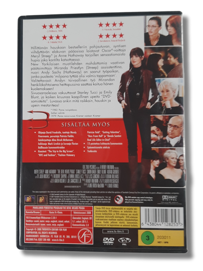 DVD -elokuva (Paholainen pukeutuu Pradaan) - S