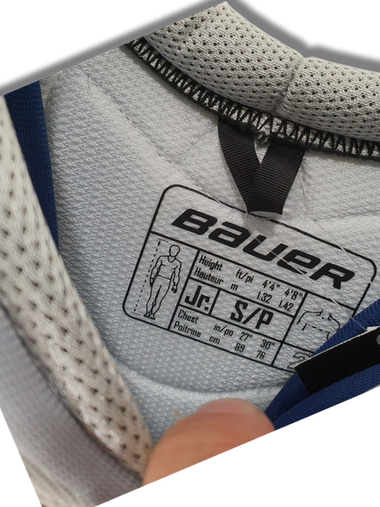 Juniori hartijasuojus jääkiekkoon, koko S (Bauer Nexus N9000)
