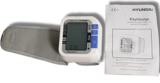 Verenpainemittari ranteeseen (Hyundai TMB-1117)