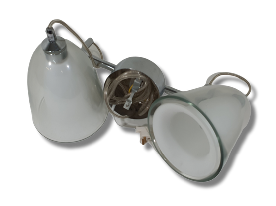 Kaksiosoinen kattovalaisin lasikuvuilla #2