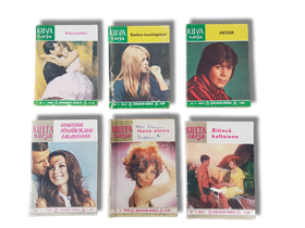 Kuvasarja & Kultasarja (6 irtonumeroa 1960-luvun kioskikirjallisuutta)